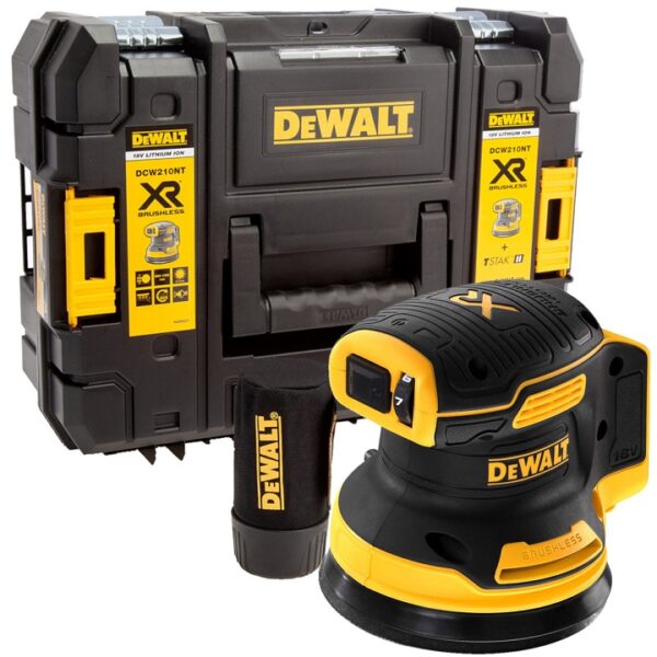 Akumulatorski ekscentrični brusilnik Dewalt DCW210NT