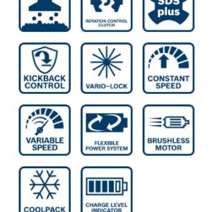Akumulatorsko vrtalno kladivo Bosch SDS-PLUS GBH 18V-26 0611909000
