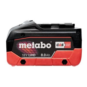 Baterijski paket LiHDX 8.0 Ah Metabo 624975000