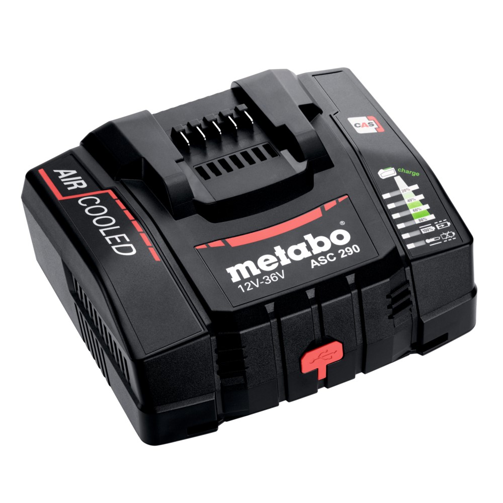 Hitri polnilec SC 290, 12-36 V, "AIR COOLED" EU Metabo 627370000