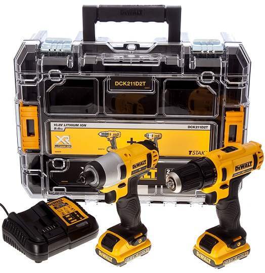 2-delni set orodja Dewalt DCK211D2T