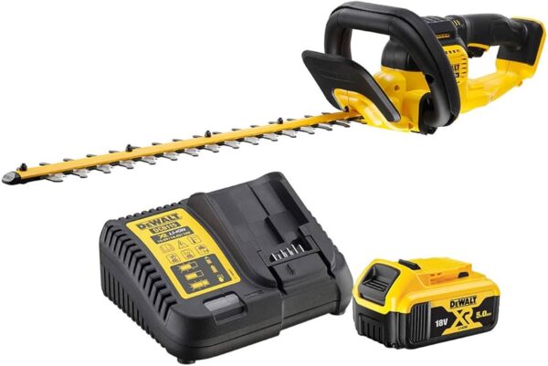 Akumulatorske škarje za živo mejo Dewalt DCM563P1