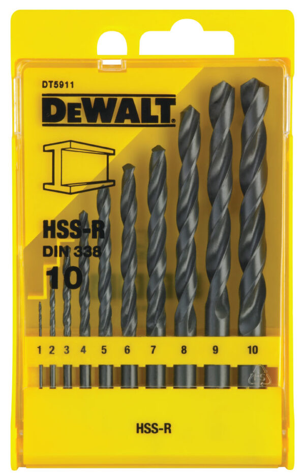 Garnitura svedrov za kovino Dewalt DT5911