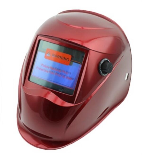 Maska za varjenje rdeča Popar