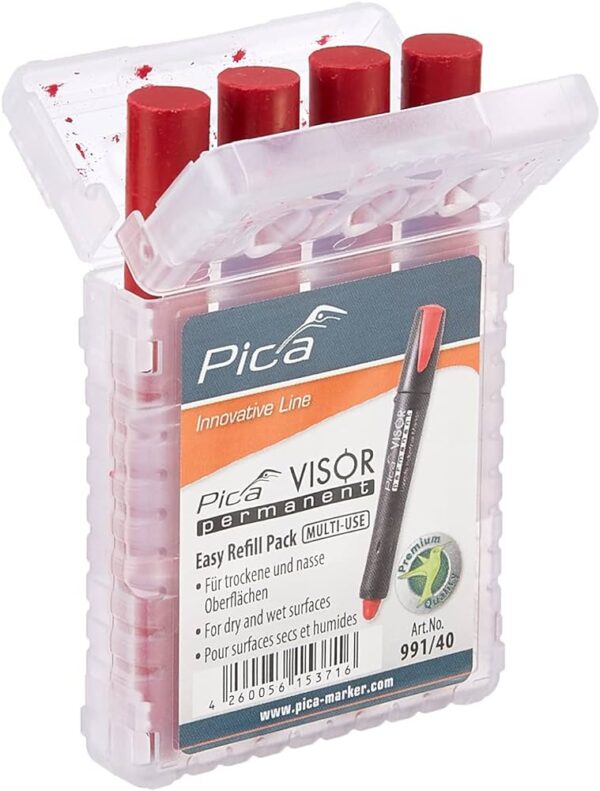 Označevalne voščenke Pica rdeča 991/40