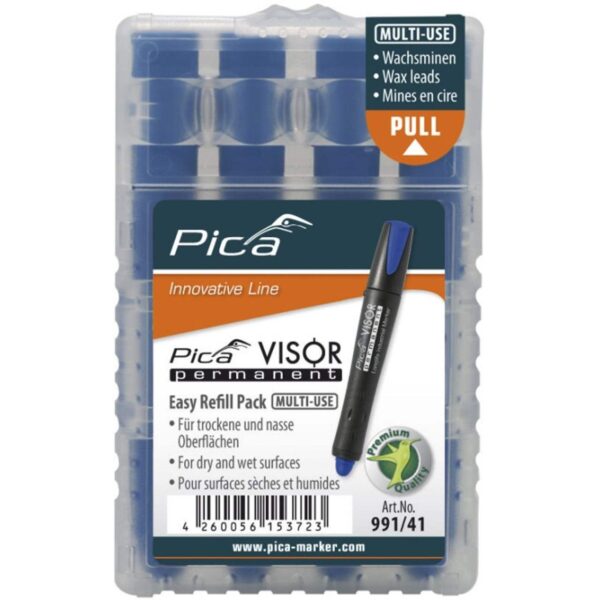 Označevalne voščenke Pica modra 991/41