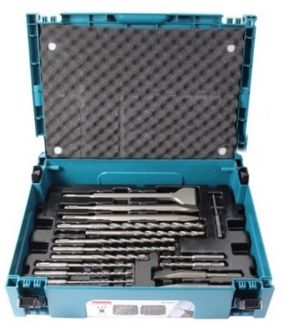 17-delni set svedrov in dlet Makita B-53877