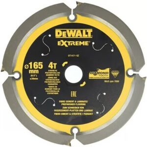 List krožne žage za cement 165/20 4 ZOB Dewalt DT1471