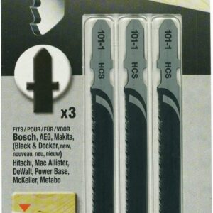 Garnitura listov za vbodno žago Black & Decker X20053