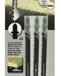 Garnitura listov za vbodno žago Black & Decker X21073