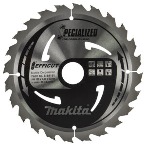 TCT žagin list za les Makita 190 mm (24 zob) B-64191