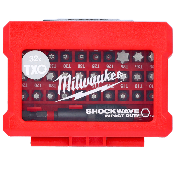 32-delni set vijačnih nastavkov Milwaukee Shockwave Impact 4932471586