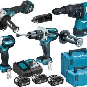 4-delni set orodja Makita DLX4104TJ1M