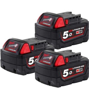 3x Akumulator 5.0 Ah Milwaukee M18 B5-3