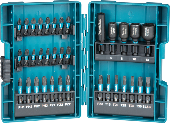 35-delni set vijačnih nastavkov Impact Makita B-66880