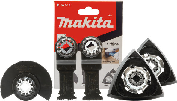 Set rezil za mizarje Makita B-67511