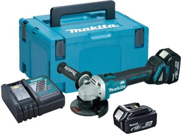 Akumulatorski kotni brusilnik Makita DGA504RTJ