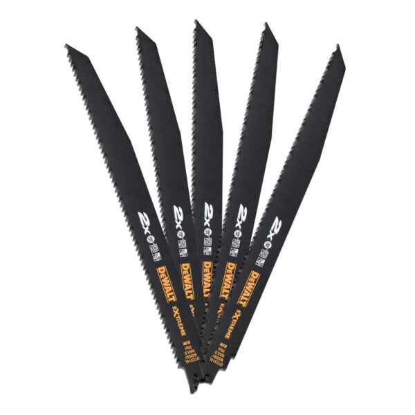 Žagin list - lisičji rep 305 mm TPI6 5 kos DEWALT DT2314L