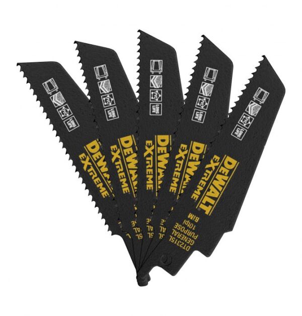 LIST LISIČJI REP 100MM TPI10 5KOM Dewalt DT2315L