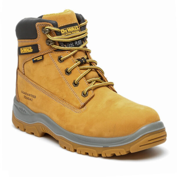 Moški gležnarji DEWALT Titanium Nubuck, vodoodporni, HONEY, št. 45 DWF50092-123-11