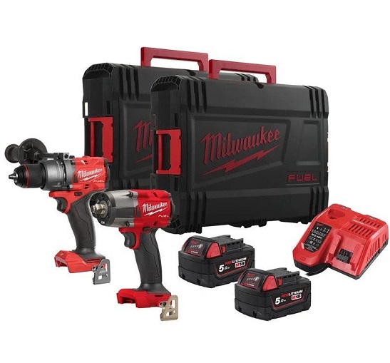 2-delni set orodja Milwaukee M18 FPP2F3-502X