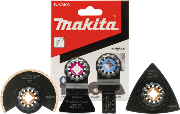 Set rezil za keramiko Makita B-67496