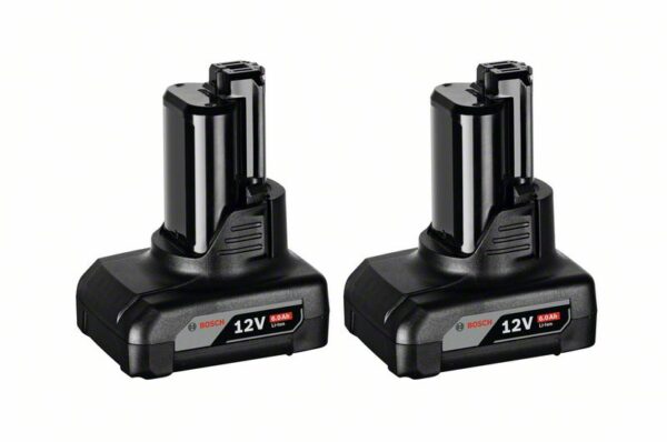 2x Akumulator Bosch GBA 12 V 6.0 Ah 1600A00X7M