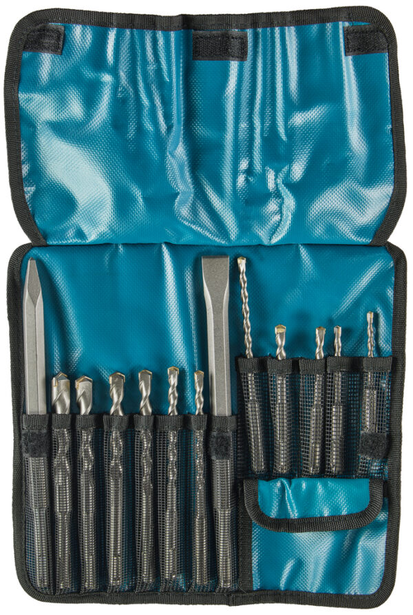 13-delni set svedrov in dlet Makita D-53659