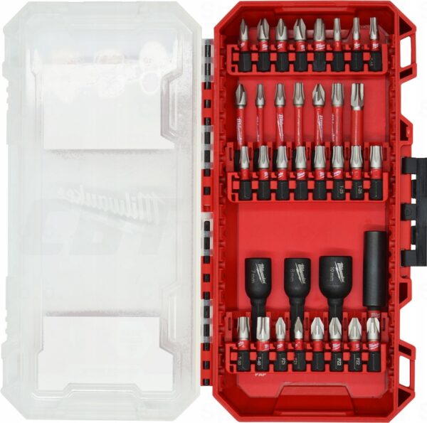 35-delni set vijačnih nastavkov Milwaukee Shockwave Impact Duty 4932492003
