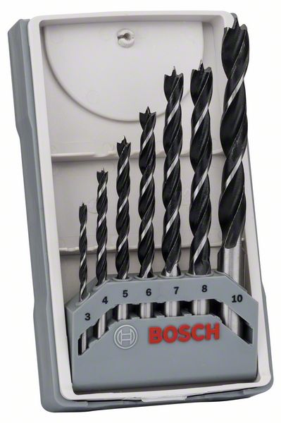 7 delni komplet svedrov za les Bosch 2607017034