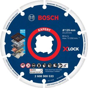 EXPERT Diamond Metal Wheel X-LOCK rezalna plošča Bosch, 125 x 22,23 mm 2608900533