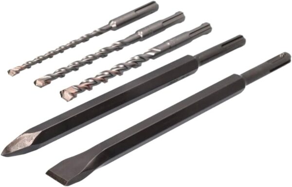 5-delni komplet SDS+ svedrov in dlet Metabo 63046500