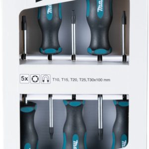 5-delni set izvijačev torx Makita E-10534