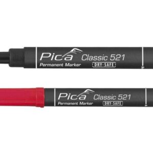 Marker dry safe rdeči Pica 521/40