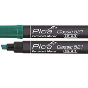 Marker dry safe zeleni Pica 521/36