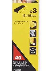 STANLEY brusni trak, ozek, 40g, 13mm STA33376