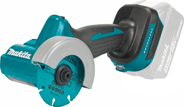 Akumulatorski kompaktni kotni brusilnik MAKITA DMC300Z