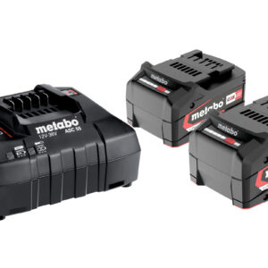 Osnovni set baterij in polnilnika Metabo 2 x 4.0 Ah 685050000