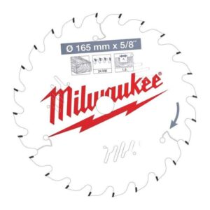 List krožne žage Milwaukee 165*15,87*1.6*24Z 4932471311