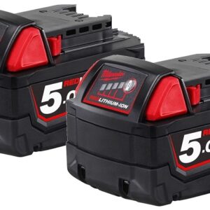 2x Akumulator 5.0 Ah Milwaukee M18 B5-2