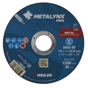 Rezalka za jeklo Weiler 125x1,0x22 388209