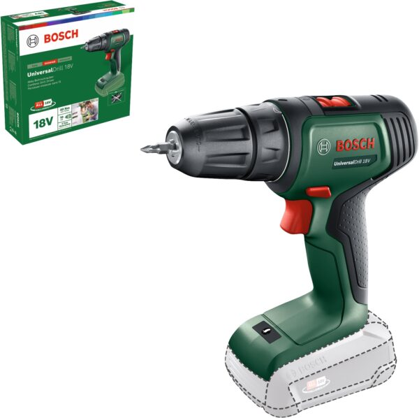 Akumulatorski vrtalni vijačnik Bosch UniversalDrill 18V 06039D4000