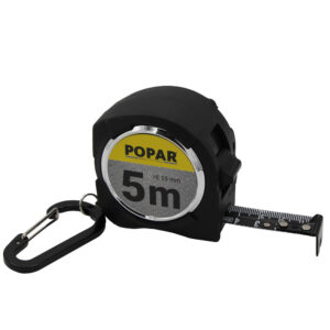 Meter tračni z laserjem Popar 2V1