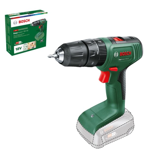 Akumulatorski udarni vrtalnik Bosch EasyImpact 18V-40 06039D8100