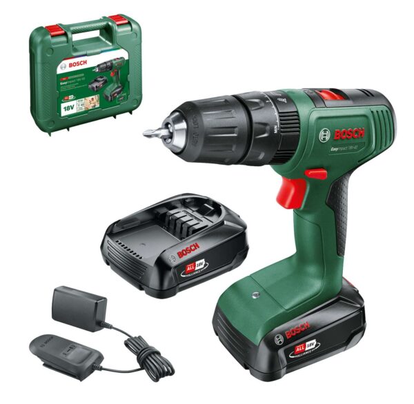 Akumulatorski udarni vrtalnik Bosch EasyImpact 18V-40 06039D8108