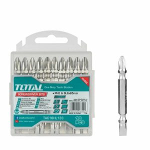 10-delni set nastavkov za izvijač 65mm/ INDUSTRIAL (TAC16HL133) Total Tools