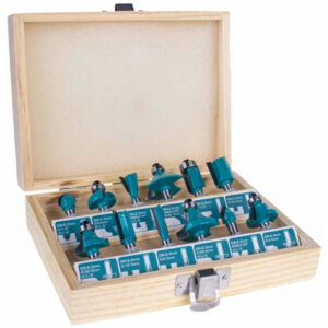 12-delni set rezkarjev (6 mm) (TACSR0121) Total Tools