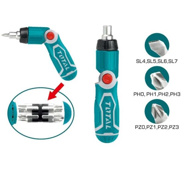 13-delni set izvijačev (TACSD30136) Total Tools