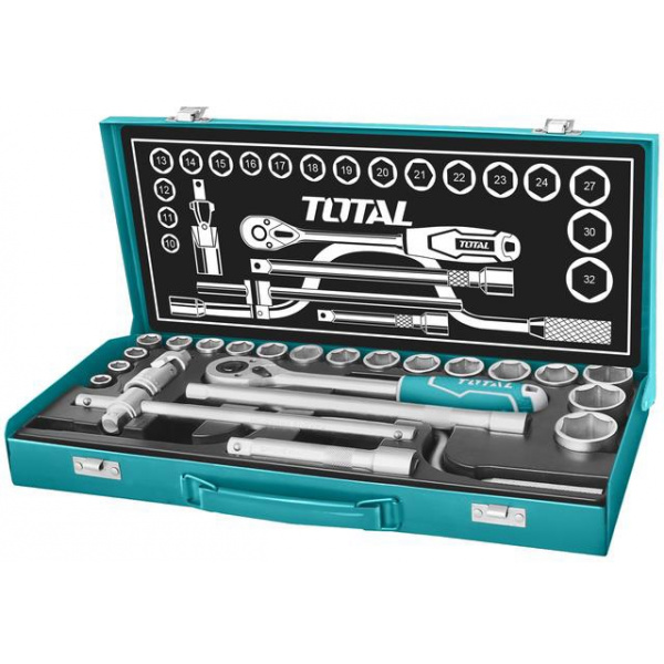 24-delni set 1/2 ključev/ INDUSTRIAL (THT141253) Total Tools