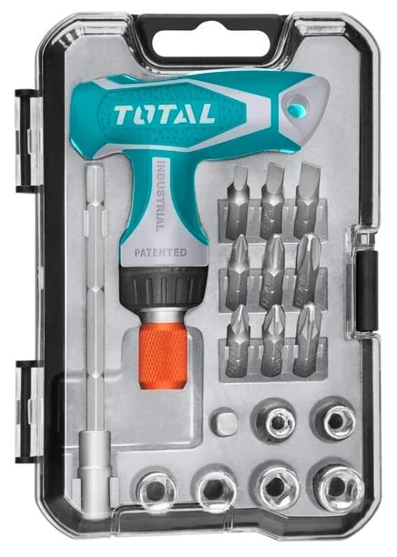 24-delni set izvijačev T-ročaj (TACSD30186) Total Tools